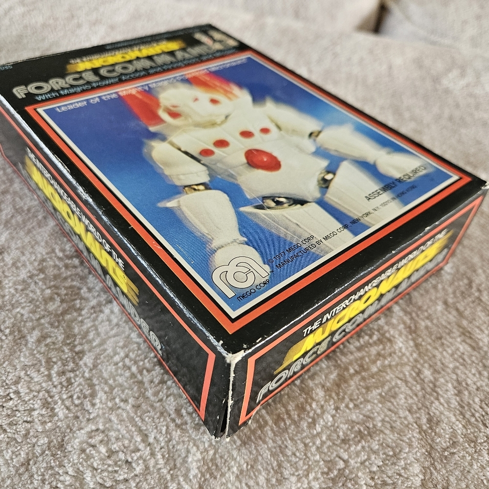 ❌️❌SOLD❌️❌️ VtgMICRONAUTS Force Commander Action Figure Mego 1977 w box - Picture 11 of 12